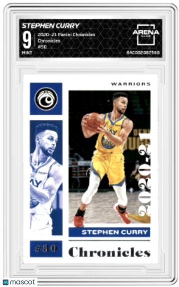 2020-21 Panini Chronicles Stephen Curry #80 Arena Club 9