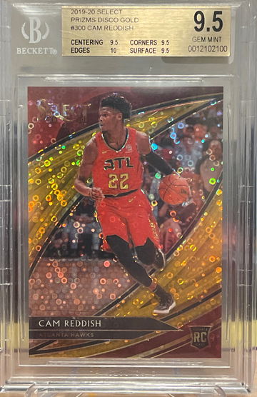 Select Cam Reddish Gold Courtside /10 BGS 9.5! Gem Mint Plus!
