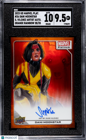 2023 Upper Deck Marvel Platinum Dani Moonstar #26 SGC 9.5