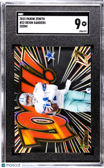 2023 Panini Zenith Deion Sanders #22 Zoom! SGC 9