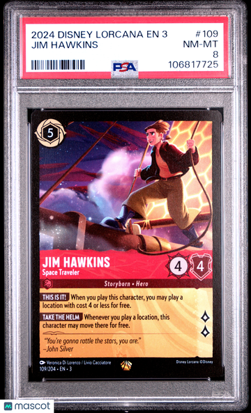 Into The Inklands Jim Hawkins PSA 8 #109