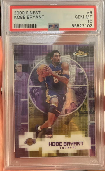 2000 finest Kobe Bryant PSA 10