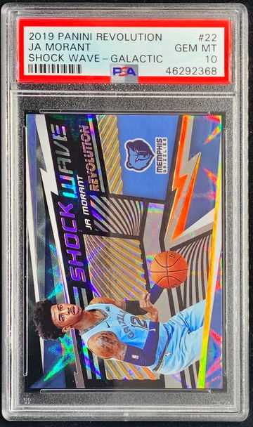 Ja Morant Galactic Revolution PSA 10 Pop 1 Rookie RC