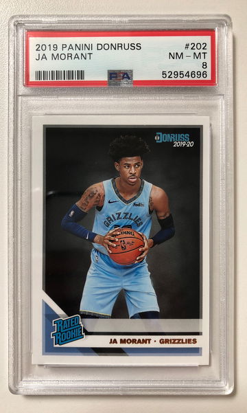 2019 Donruss - Ja Morant - Rated Rookie PSA 8