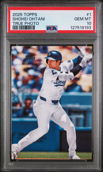 2025 True Photo Shohei Ohtani #1 PSA 10