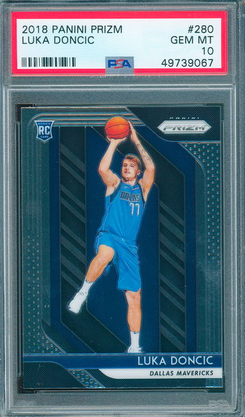 Luka Doncic 2018 Prizm #280 PSA 10 (9067)
