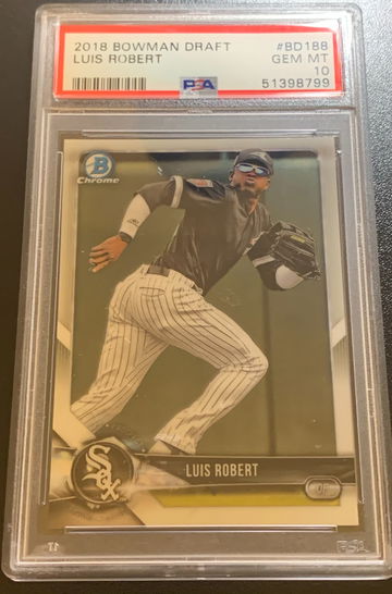 2018 Bowman Draft Luis Robert PSA 10