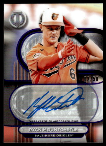 2024 Topps Tribute Ryan Mountcastle #TA-RMO Auto /50