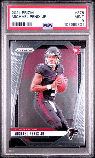 2024 Panini Prizm Michael Penix Jr. #378 PSA 9