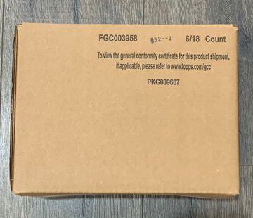 2020 Finest Flashbacks Factory Sealed 6 Box Case