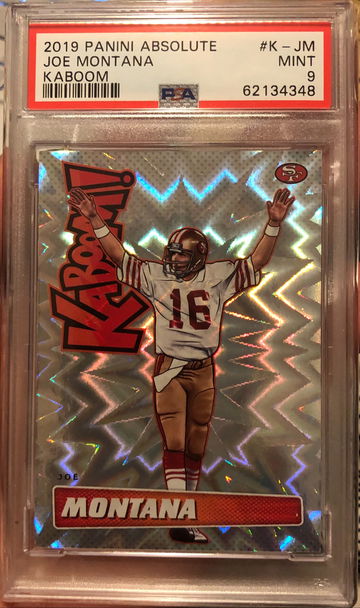 2019 Kaboom Joe Montana