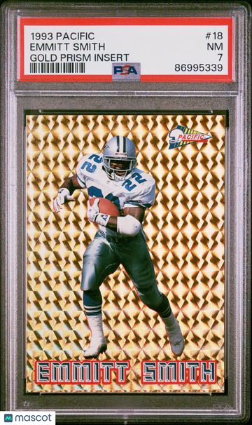 1993 Pacific Prism Insert Gold Prism Insert #18 PSA 7