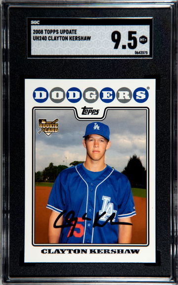 2008 Topps Update Clayton Kershaw UH240