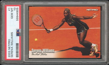 2003 NetPro Serena Williams #1  PSA 10