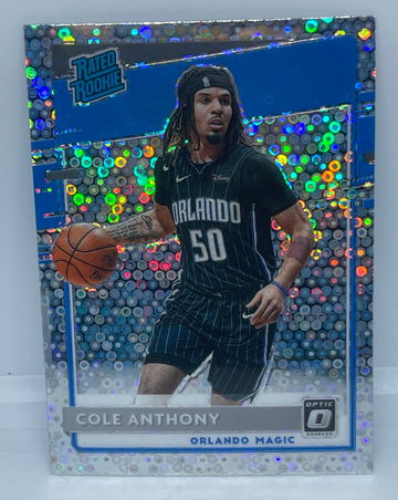 2020-21 Cole Anthony Optic Fast Break Disco Prizm