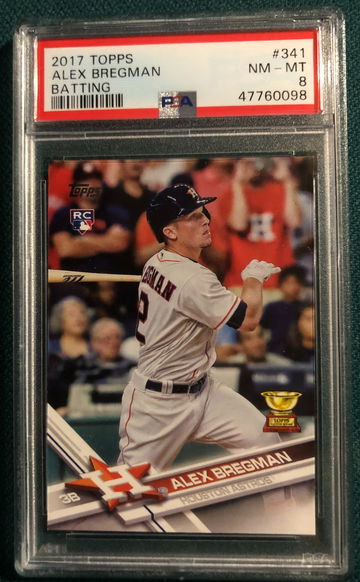 Alex Bregman 2017 Toops PSA 8