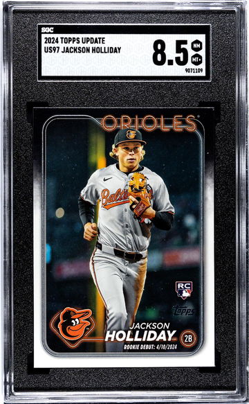 2024 Topps Update #US97 Jackson Holliday SGC 8.5
