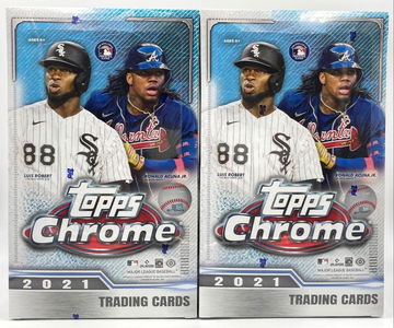 2021 Topps Chrome Lite Hobby Box (Lot of 2)