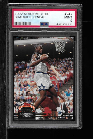  1992 STADIUM CLUB SHAQUILLE ONEAL #247