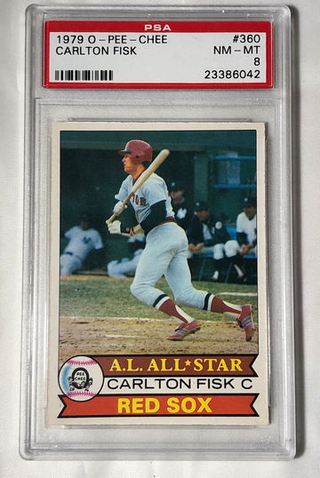 1979 O-PEE-CHEE #360 CARLTON FISK  NM- MT 10