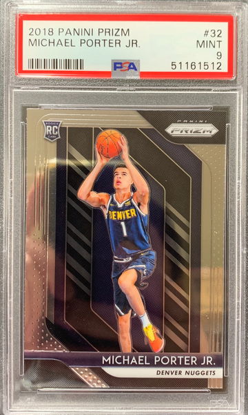 2018 Prizm Michael Porter Jr #32 PSA 9