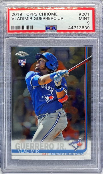 2019 Topps Chrome Vladimir Guerrero Jr #201 PSA 9