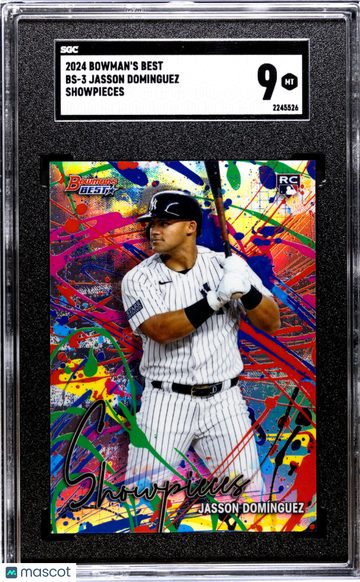 2024 Bowman's Best Jasson Dominguez #BS-3 Showpieces SGC 9