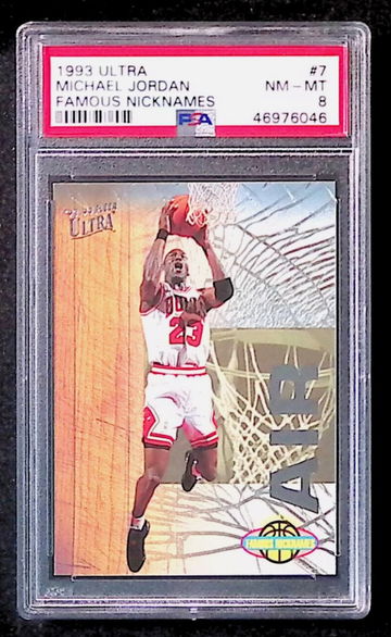 1997 Ultra Michael Jordan #7 Famous Nicknames