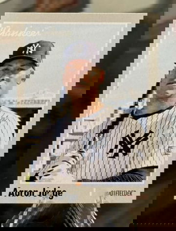 2024 Topps Archives Baseball AARON JUDGE DESIGN VARIATION SSP New York Yankees