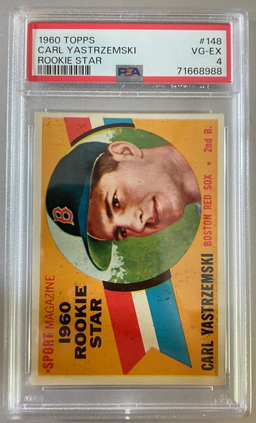 1960 Topps Carl Yastrzemski PSA 4