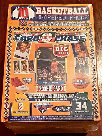Blaster 10 Pack Greatest Basketball(Jordan)Chase 