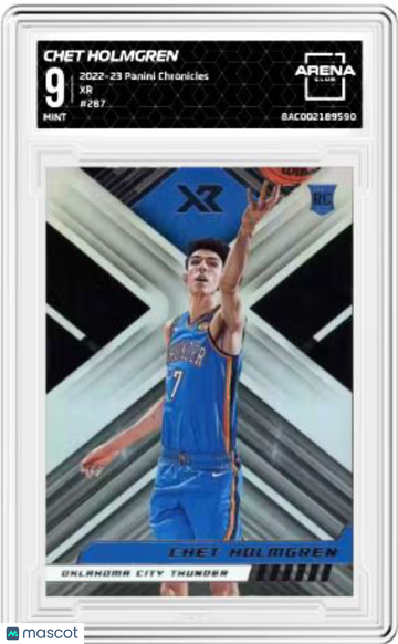 2022-23 Panini Chronicles Chet Holmgren #287 XR Arena Club 9