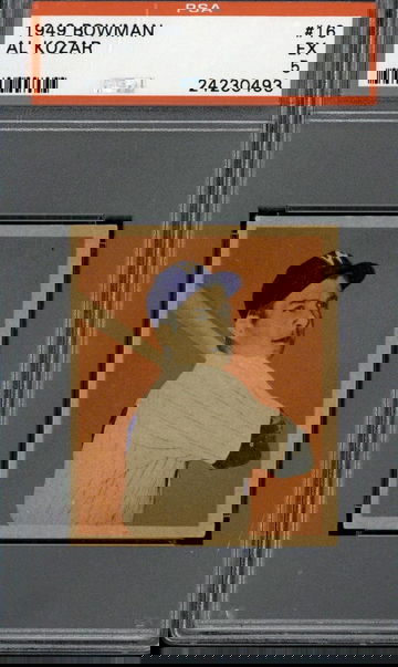 1949 Bowman #16 Al Kozar