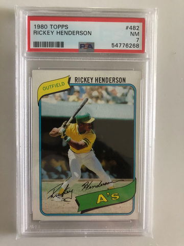 1980 Topps Rickey Henderson