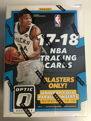 2017-18 Panini Donruss Optic Basketball Blaster Box