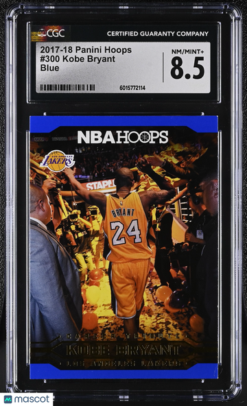 2017-18 Panini Hoops Kobe Bryant #300 Blue CGC 8.5