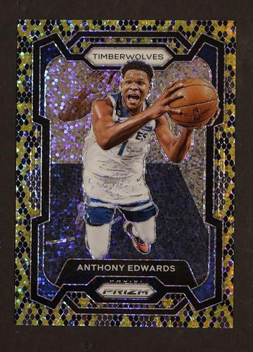 2022 Panini Prizm 108 Anthony Edwards Timberwolves