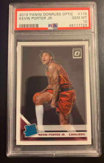 2019 Kevin Porter Jr. Optic #179 Psa 10 