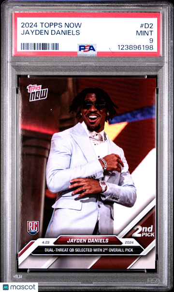 2024 Topps Now Jayden Daniels #D2 PSA 9