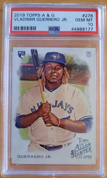 Vladimir Guerrero Jr A&G PSA 10