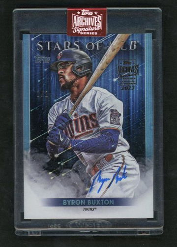 2023 Topps Archives Stars of MLB Byron Buxton #SMLB-12 Auto