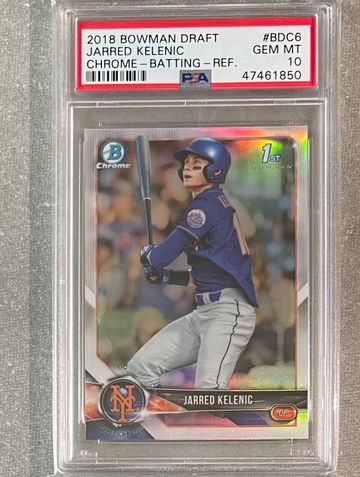 Jarred Kelenic 2018 Bowman Chrome Refractor PSA 10