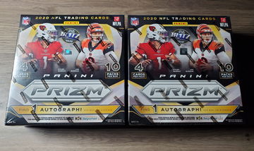 2020 Prizm Football Mega Box (2 boxes)