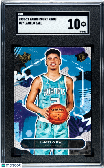 2020-21 Panini Court Kings Lamelo Ball #97 SGC 10