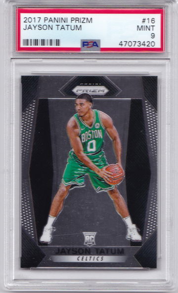 Jayson Tatum 2017 Prizm PSA 9