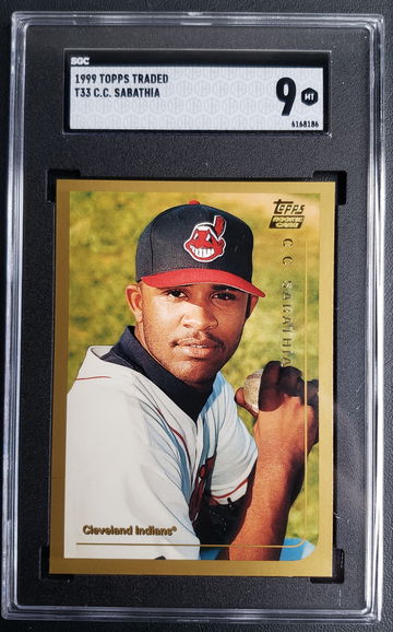 1999 Topps Traded #33 C.C. Sabathia RC SGC 9
