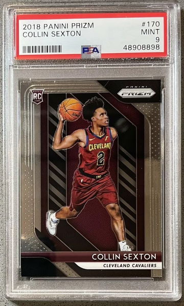 2018-19 Prizm Base Collin Sexton PSA 9