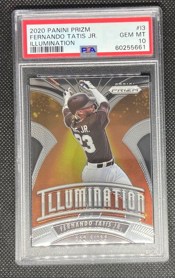 2020 Panini Prizm #13 Fernando Tatis Jr Illumination PSA 10 Gem Mint SD Padres