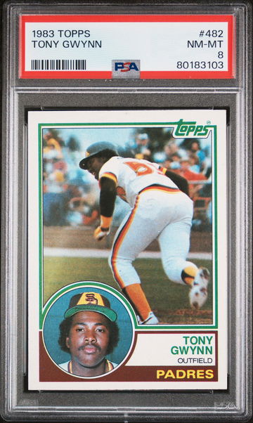 1983 Topps Tony Gwynn #482 PSA 8