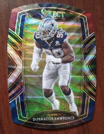 2020 Select Prizm DeMarcus Lawrence die cut